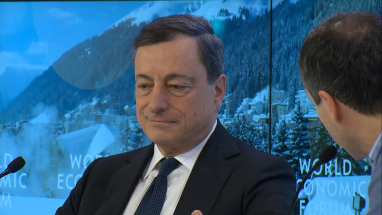 Davos焦點—Mario Draghi　（歐央行行長）