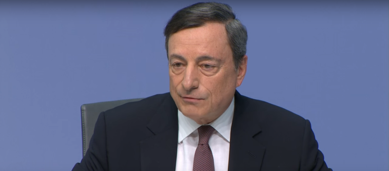 Draghi： 低息係病徵而非病因！