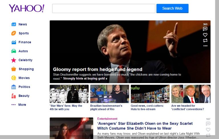 Verizon 將購入Yahoo核心業務