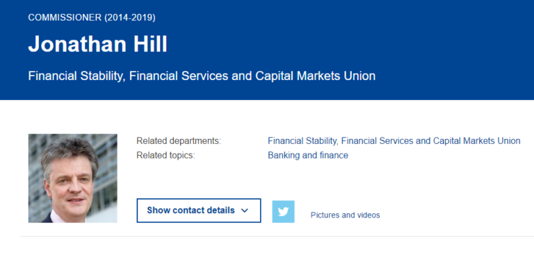 Jonathan Hill EU Profile