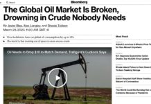 原油市場多油到「浸死」產商