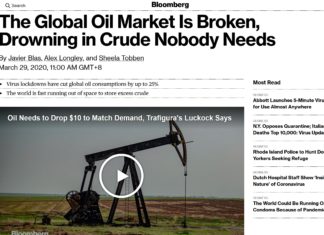 原油市場多油到「浸死」產商