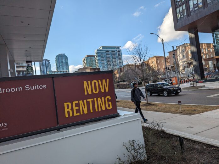now renting sign toronto